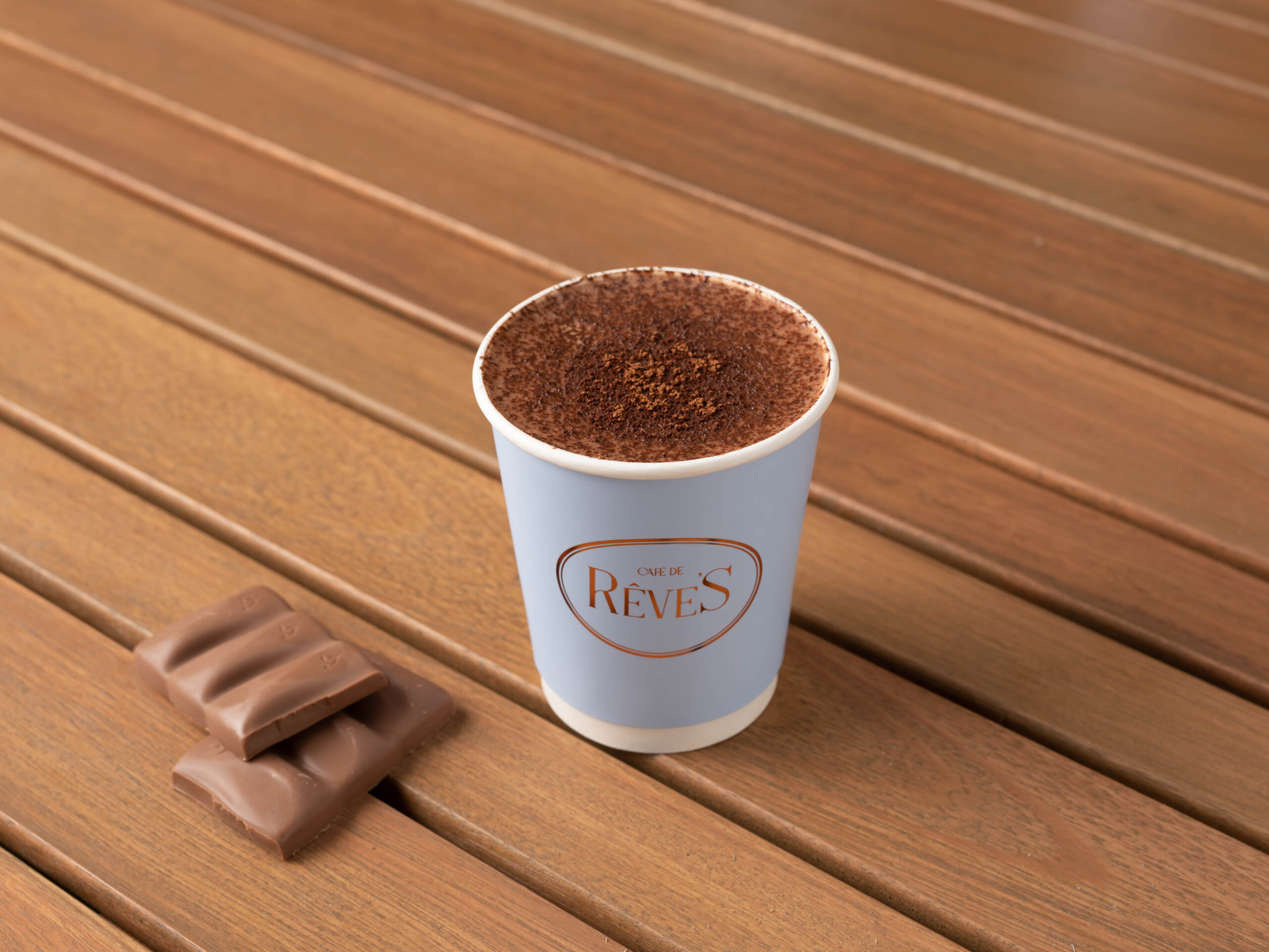 Hot chocolate with Galaxy